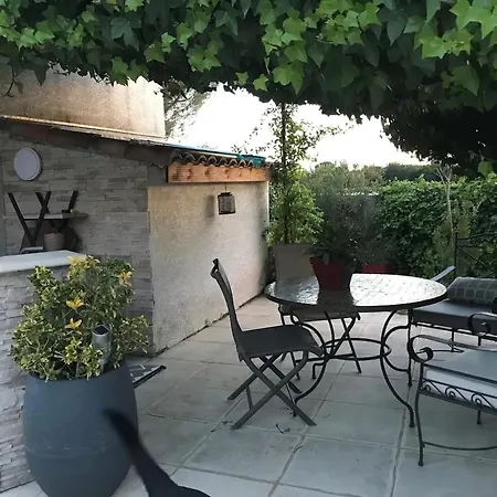Maison Agreable Avec Piscine A Entre-vignes